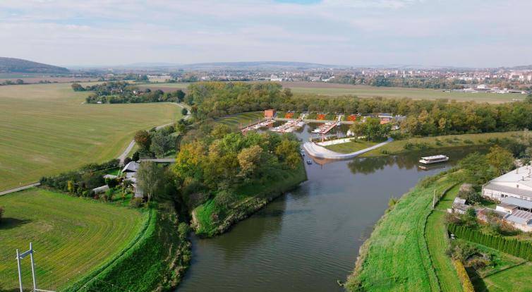 Přístav i rychlejší vlakové spojení na dohled. Nový územní plán má Kroměříži otevřít miliardové investice