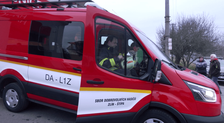 Dobrovolní hasiči ve Štípě se pyšní novým vozidlem
