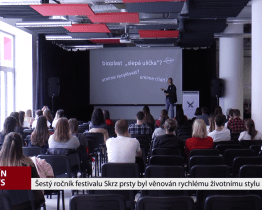 6. ročník festivalu Skrz Prsty byl věnován rychlému životnímu stylu
