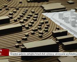 Krajská galerie ve Zlíně zahájila dvě výstavy věnované architektuře