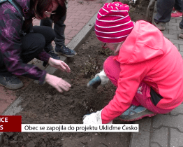 Obec Lužice se zapojila do projektu Ukliďme Česko