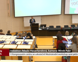 V Kongresovém centru se uskutečnil Mezinárodní workshop rané péče
