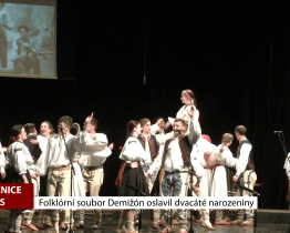 Folklórní soubor Demižón oslavil 20. narozeniny