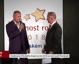 Osobností Zlínského kraje za rok 2018 se stal Josef Tománek