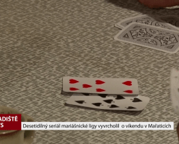 Mariášnická liga vyvrcholila v Mařaticích