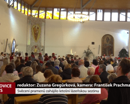 Svěcení pramenů zahájilo letošní lázeňskou sezonu