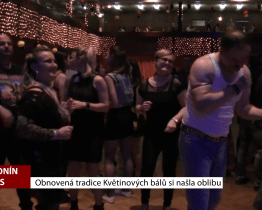 Obnovená tradice Květinových bálů si našla oblibu