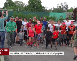 Benefiční běh Dvě míle pro diakonii se běžel už popáté