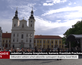 Děkanátní setkání schol zakončilo vystoupení skupiny Good Work