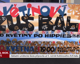 Květinový ZUŠ bál ve Veselí
