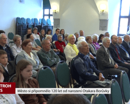 Město si připomnělo 120 let od narození Otakara Borůvky