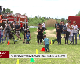 Na štěrkovišti ve Spytihněvi se konal tradiční Den Země