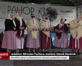 Benefiční akce na Masarykově náměstí podpořila hospic