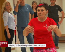 Prostory ZUŠky ovládly lidové tance z Kopanic
