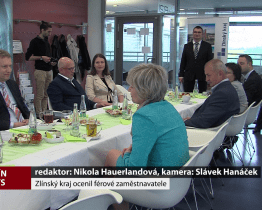 Zlínský kraj ocenil férové zaměstnavatele