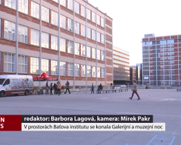 V Baťově institutu se konala Galerijní a muzejní noc
