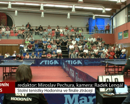 Stolní tenistky Hodonína ve finále ztrácejí