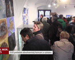ZUŠ pořádala absolventský koncert a výstavu