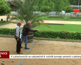V Luhačovicích se uskutečnil 6. ročník turnaje veteránů v pétanque