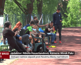 Zástupci radnice zápasili s Novým Mestem nad Váhom