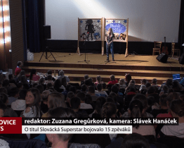O titul Slovácká Superstar bojovalo 15 zpěváků