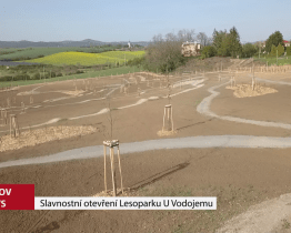 Slavnostní otevření Lesoparku U Vodojemu