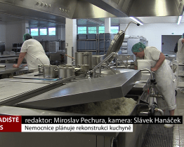 Nemocnice plánuje rekonstrukci kuchyně