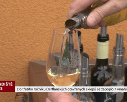 Do 3. ročníku Derflanských otevřených sklepů se zapojilo 7 vinařů