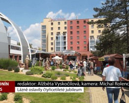 Lázně oslavily čtyřicetileté jubileum
