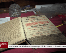 Noc kostelů nabídla komentovanou prohlídku kostela sv. Františka Xaverského