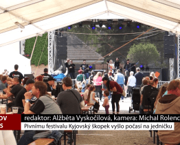 Pivnímu festivalu Kyjovský škopek vyšlo počasí na jedničku