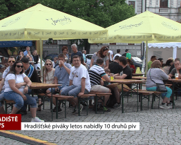 Hradišťské piváky letos nabídly 10 druhů piv