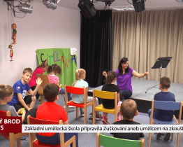 Základní umělecká škola připravila Zuškování aneb umělcem na zkoušku