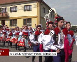 O víkendu ožil Vlčnov tradiční Jízdou králů