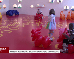 Muzejní noc nabídla zábavné aktivity pro celou rodinu