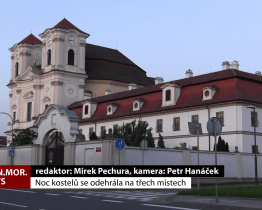 Noc kostelů se odehrála na třech místech