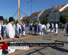 V Kyjově skáceli máj