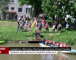 Hodonín ožil slavnostmi Vodního království
