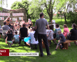 Dětský den na zahradě DDM