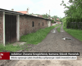 Město opravuje úzké chodníky a připravuje další investiční akce