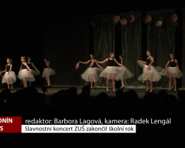 Slavnostní koncert ZUŠ zakončil školní rok