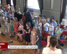 Pasování prvňáčků na čtenáře