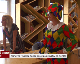 Knihovna Františka Kožíka pasovala prvňáčky na čtenáře