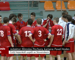 Čeští házenkáři uspěli se Slovenskem