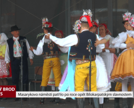 Masarykovo náměstí patřilo Bílokarpatským slavnostem