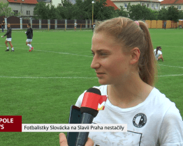 Fotbalistky Slovácka na Slávii nestačily