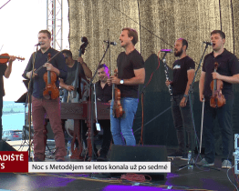 Noc s Metodějem se letos konala už po sedmé