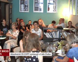 Absolventi SŠ COPT vystavují v Cafe Clubu