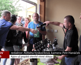 Kyjov už popáté otevřel vinné sklepy