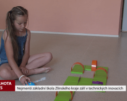 Nejmenší základní škola Zlínského kraje září v technických inovacích